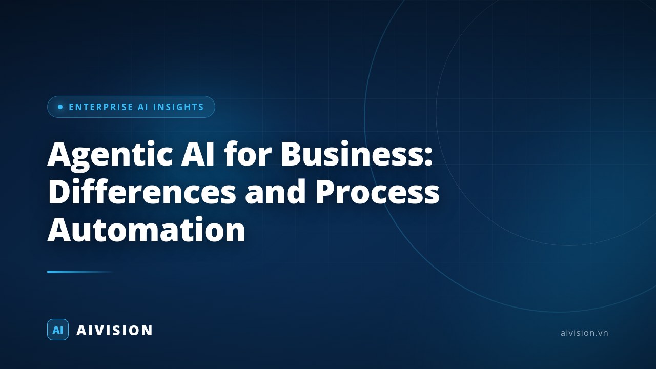 Agentic AI for Business: Differences and Process Automation