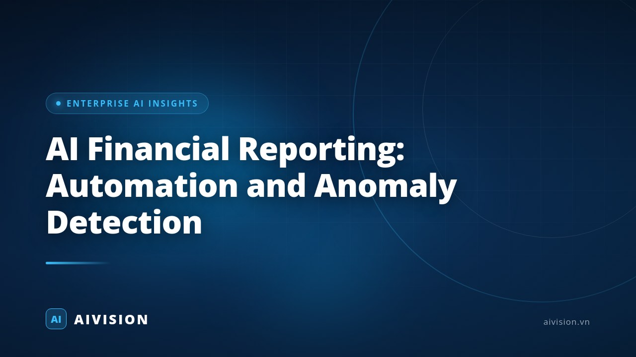 AI Financial Reporting: Automation and Anomaly Detection