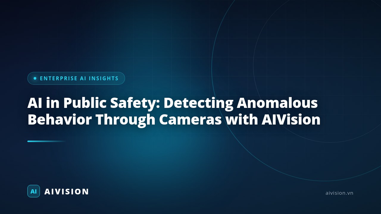 AI in Public Safety: Detecting Anomalous Behavior Through Cameras with AIVision