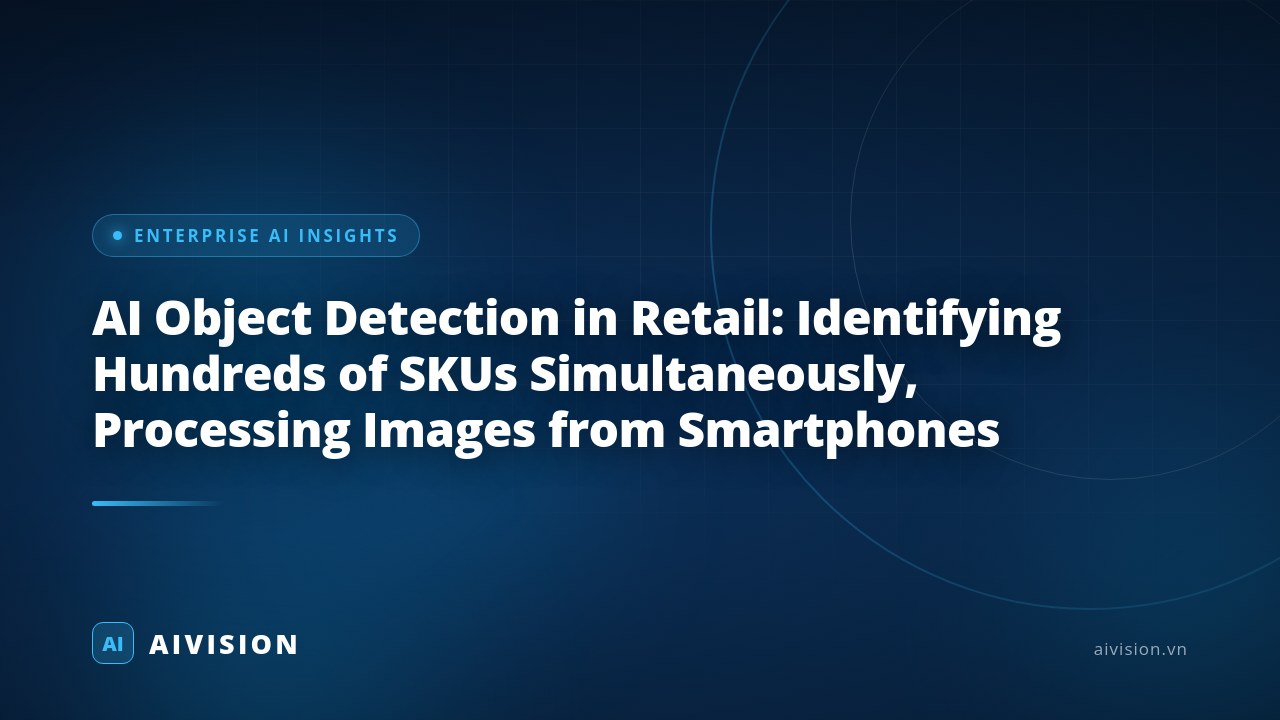 AI Object Detection in Retail: Identifying Hundreds of SKUs Simultaneously, Processing Images from Smartphones