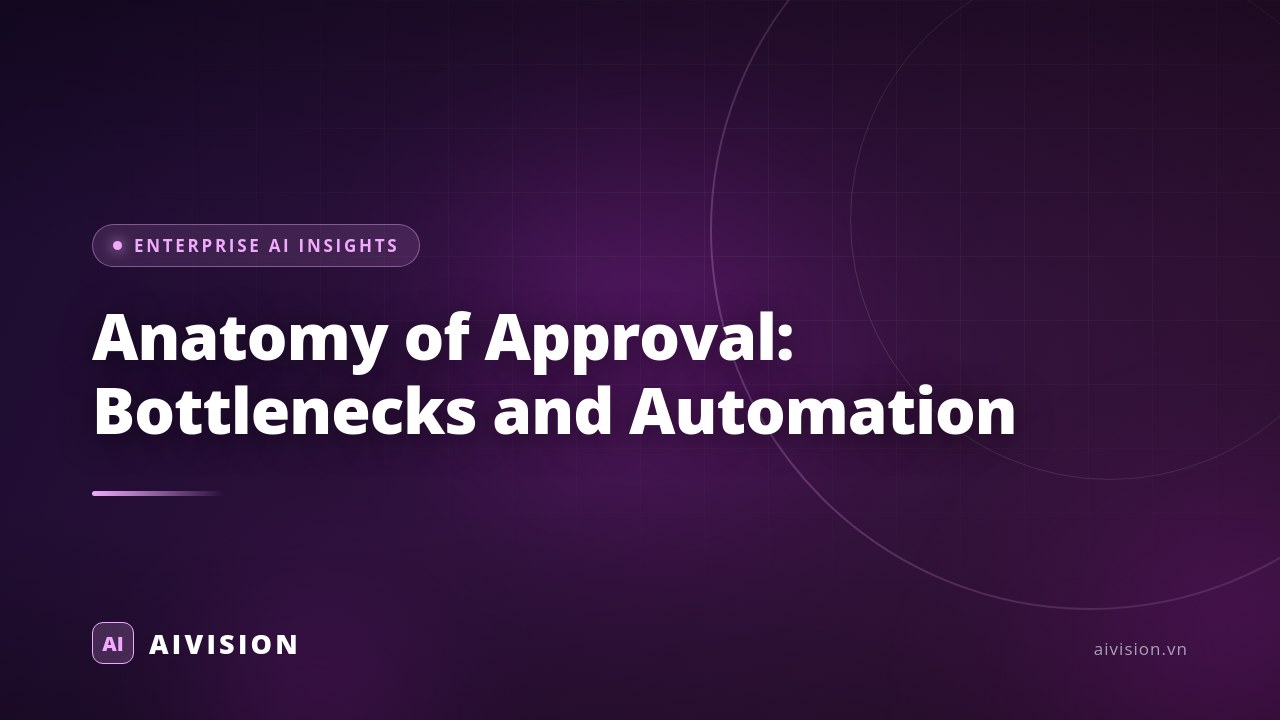 Anatomy of Approval: Bottlenecks and Automation