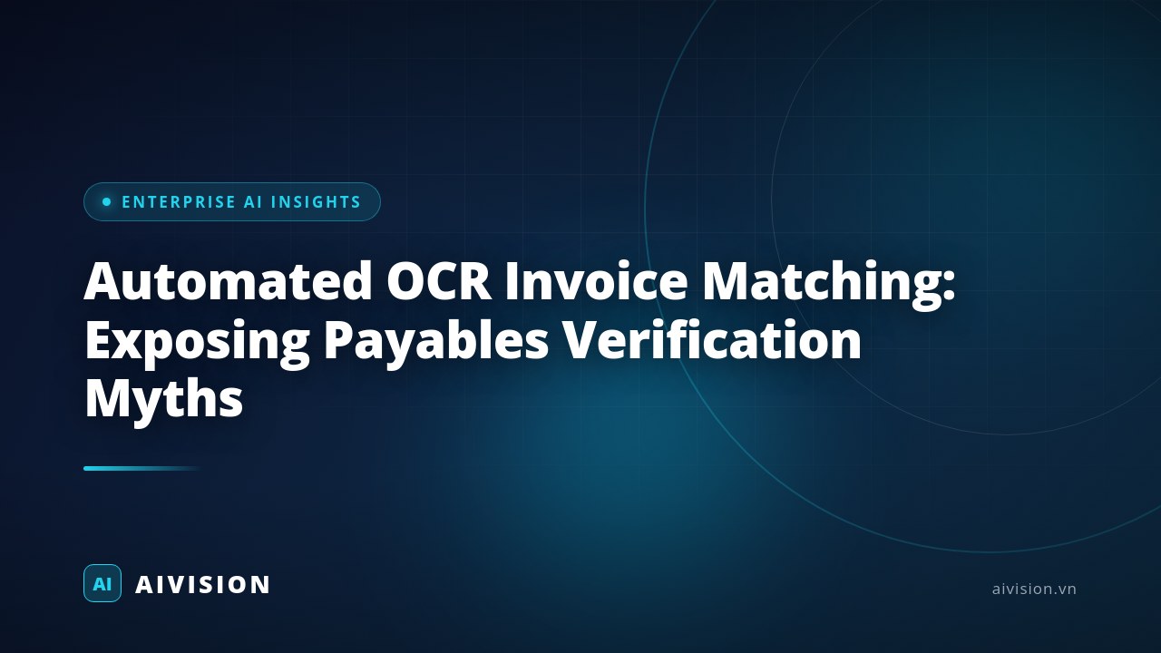 Automated OCR Invoice Matching: Exposing Payables Verification Myths