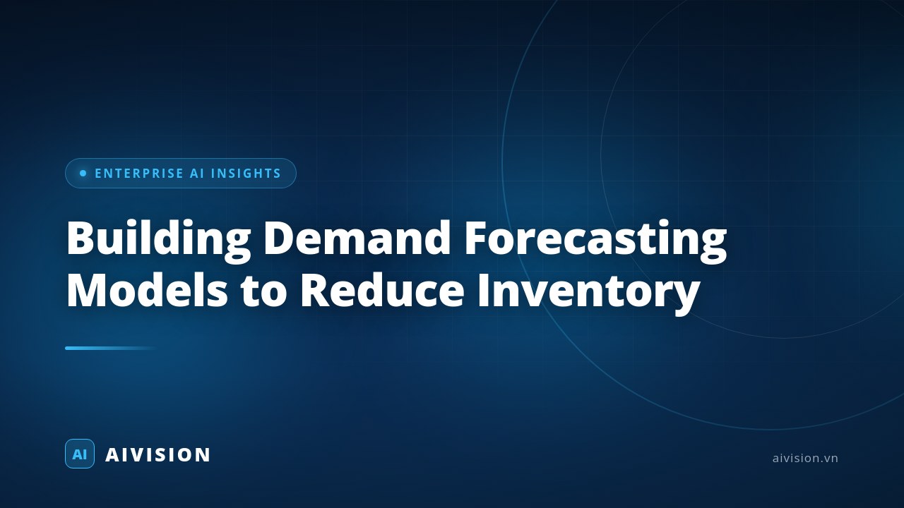 Building Demand Forecasting Models to Reduce Inventory