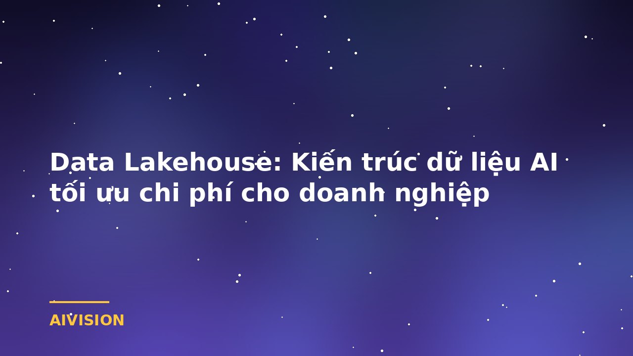 Data Lakehouse: Cost-Optimized AI Architecture for Business
