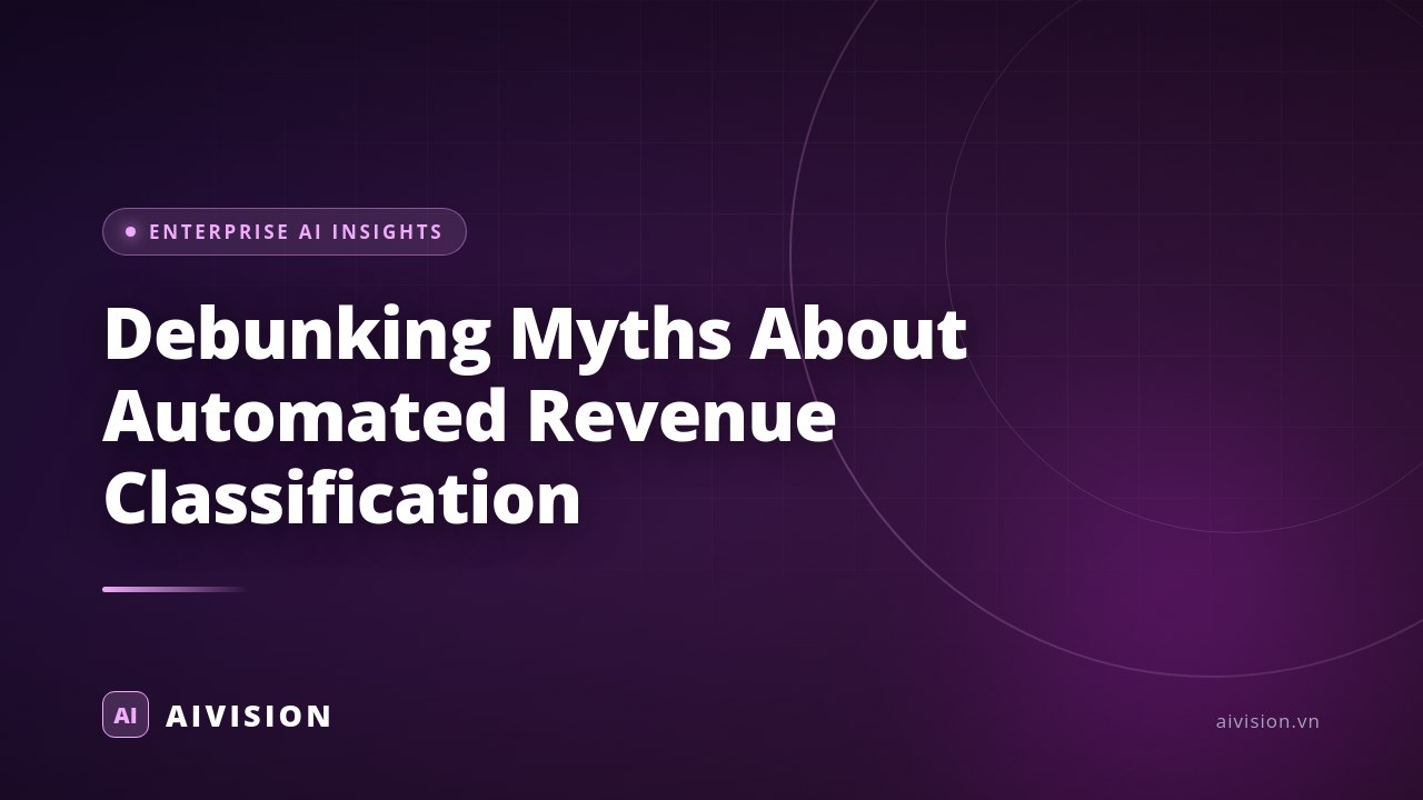 Debunking Myths About Automated Revenue Classification