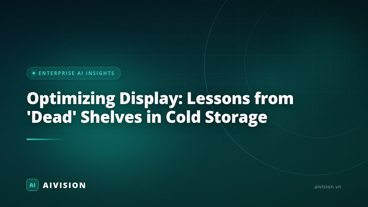 Optimizing Display: Lessons from 'Dead' Shelves in Cold Storage
