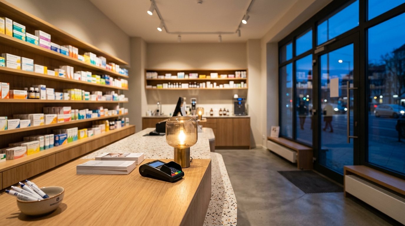 Pharmacy chatbots and retail chains: designing for safety