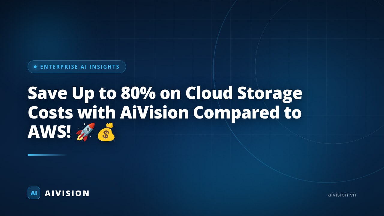 Save Up to 80% on Cloud Storage Costs with AiVision Compared to AWS! 🚀💰 
