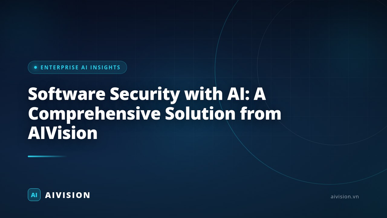 Software Security with AI: A Comprehensive Solution from AIVision