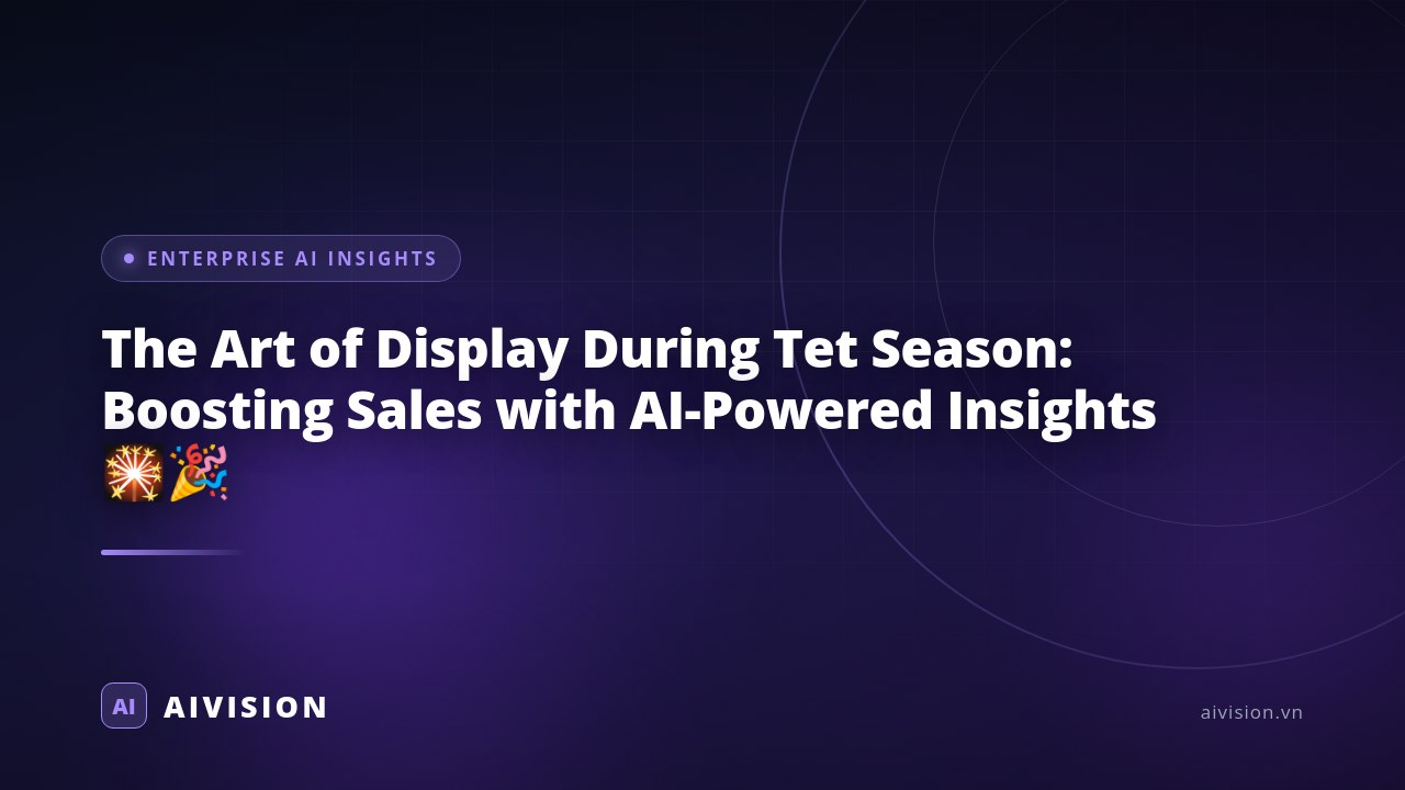 The Art of Display During Tet Season: Boosting Sales with AI-Powered Insights 🎇🎉