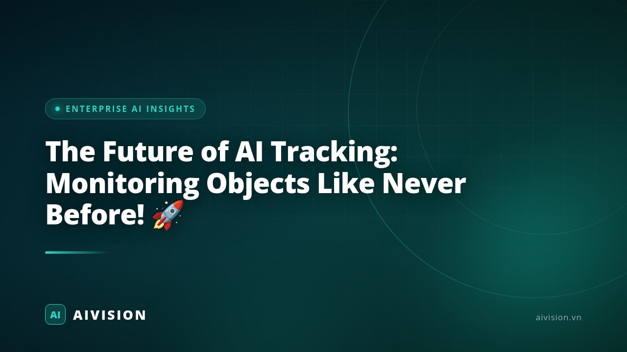 The Future of AI Tracking: Monitoring Objects Like Never Before! 🚀 