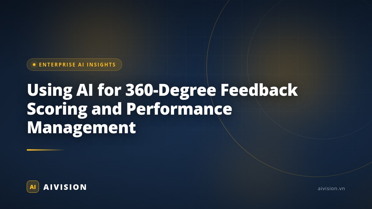 Using AI for 360-Degree Feedback Scoring and Performance Management