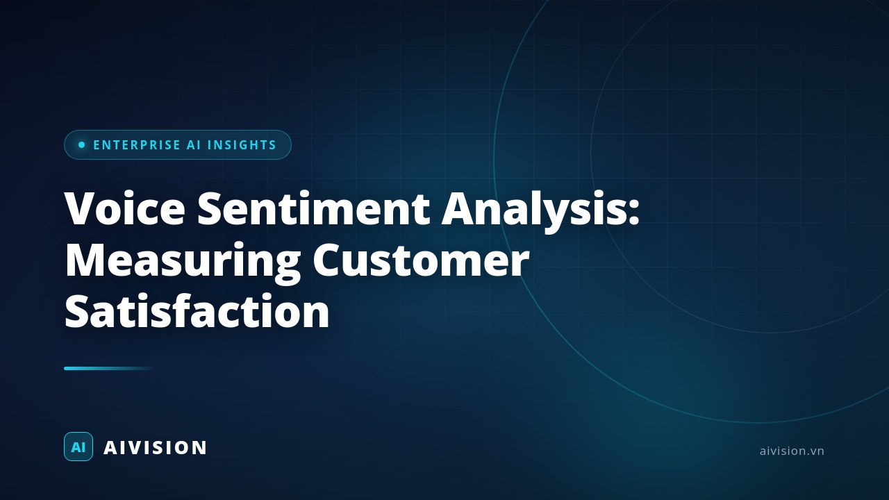Voice Sentiment Analysis: Measuring Customer Satisfaction